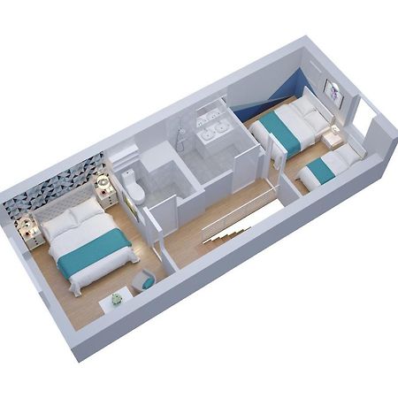 Апартаменты Free Parking - Self Checkin - Wifi - Panoramique Terrasse - Duplex Saint Jean - SuperБордо Экстерьер фото