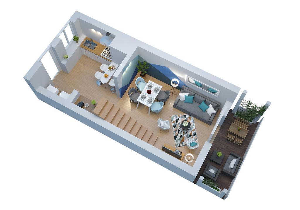 Апартаменты Free Parking - Self Checkin - Wifi - Panoramique Terrasse - Duplex Saint Jean - SuperБордо Экстерьер фото